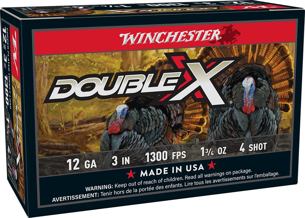 Winchester Ammunition Ammo STH1234 Double X High Velocity Turkey 12 Gauge 3