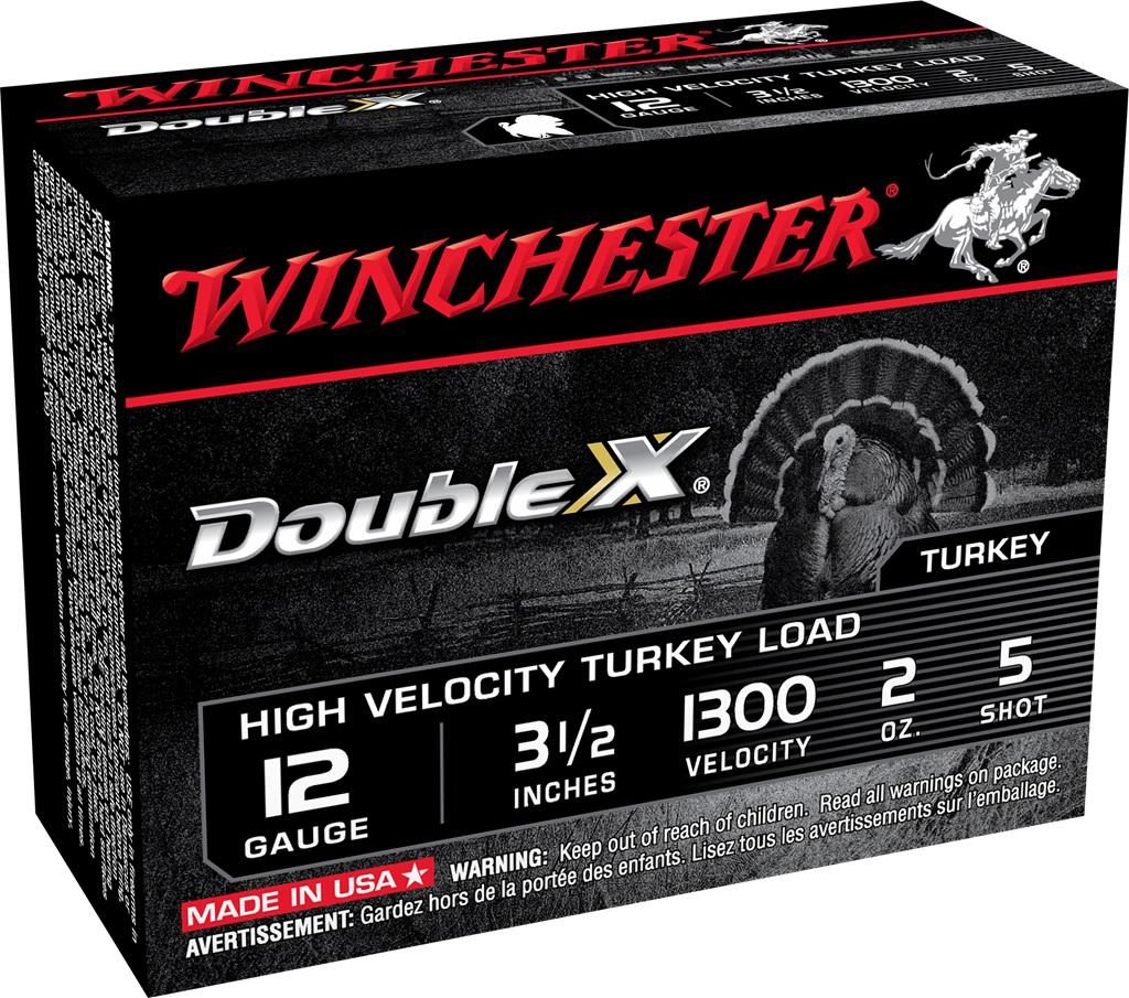 Winchester Ammunition Ammo STH12355 Double X High Velocity Turkey 12 Gauge