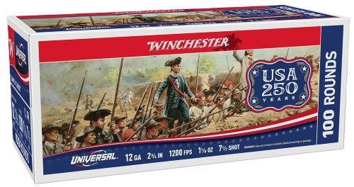 Winchester Ammo Light Target 12GA 2.75in 1/8 7.5 200RD Case