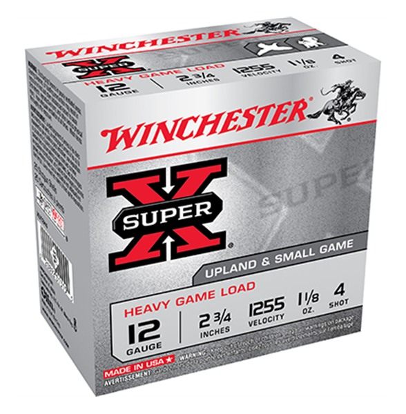 Winchester Ammunition Ammo XU12H4 Super X Heavy Game Load 12 Gauge 2.75in 1 view 3