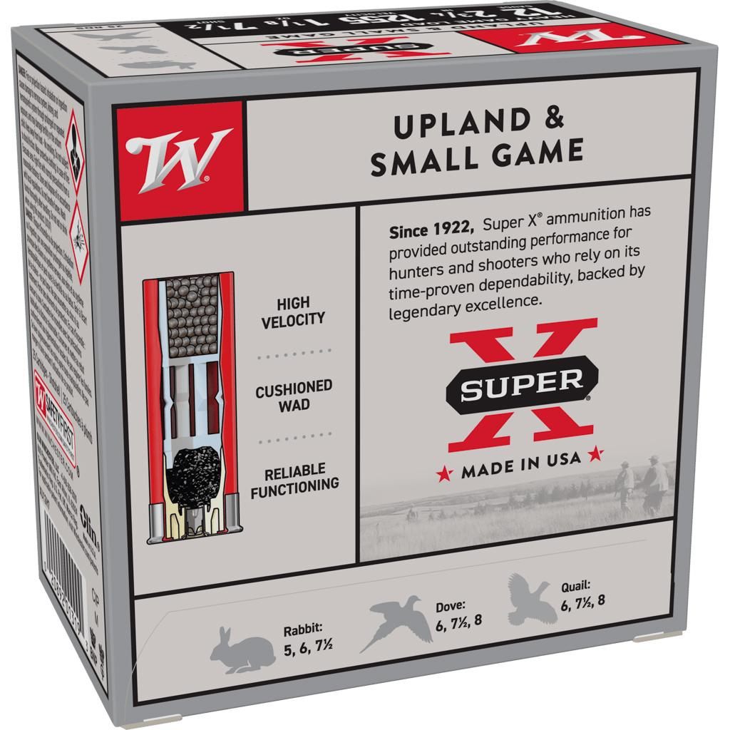 Winchester Ammo XU12H7 Super X Heavy Game Load 12 Gauge 2.75in 1 1/8oz 7.5 view 2