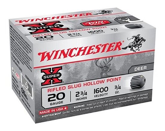 Winchester Ammo X20RSM5VP Super X 20 Gauge 2.75in 3/4oz Rifled Slug Shot 15 view 2
