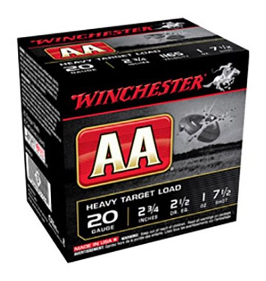 Winchester Ammunition Ammo AAH207 Heavy 20 Gauge 2.75in 1oz 7.5 Shot 25 Per view 3