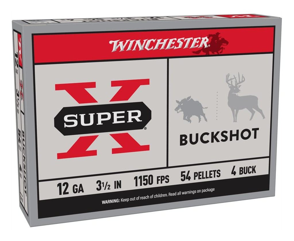Winchester Ammunition Ammo XB12L4 Super X 12 Gauge 3.50in 54 Pellets 4 Buck view 2