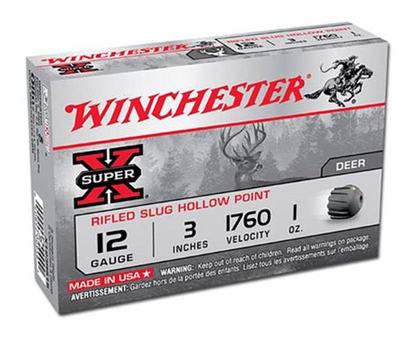 Winchester Ammo X123RS15VP Super X 12 Gauge 3in 1oz Rifled Slug Shot 15 Per view 3