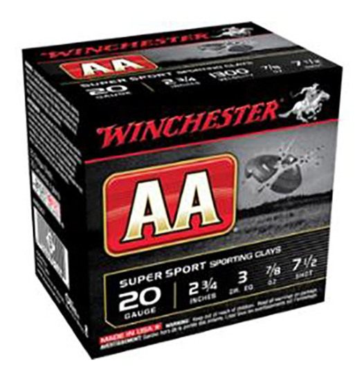 Winchester Ammunition Ammo AASC208 Super Sport Clay 20 Gauge 2.75in 7/8oz 8 view 3