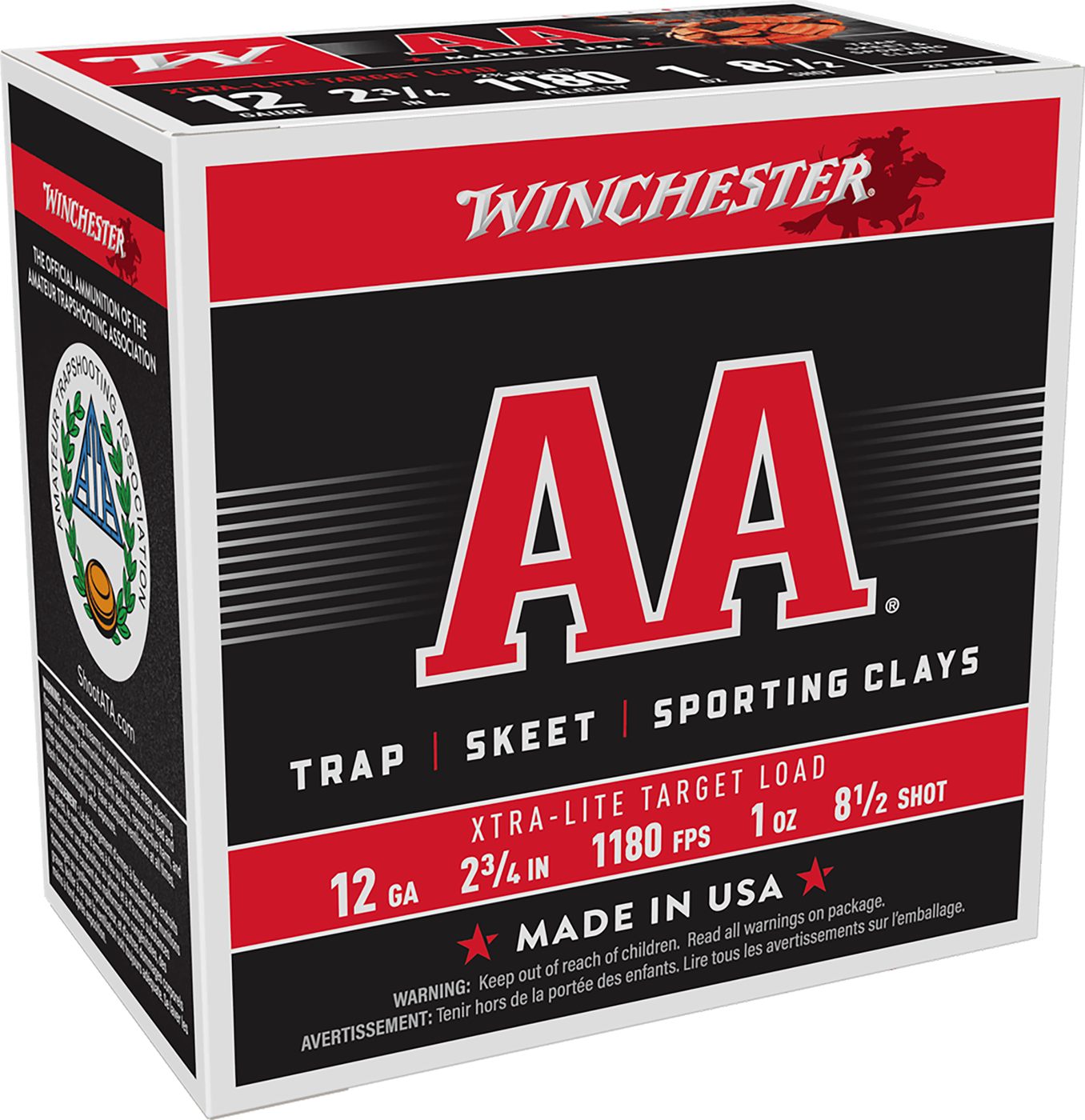 Winchester Ammunition Ammo AAL1285 Xtra-Lite 12 Gauge 2.75in 1oz 8.5 Shot 2