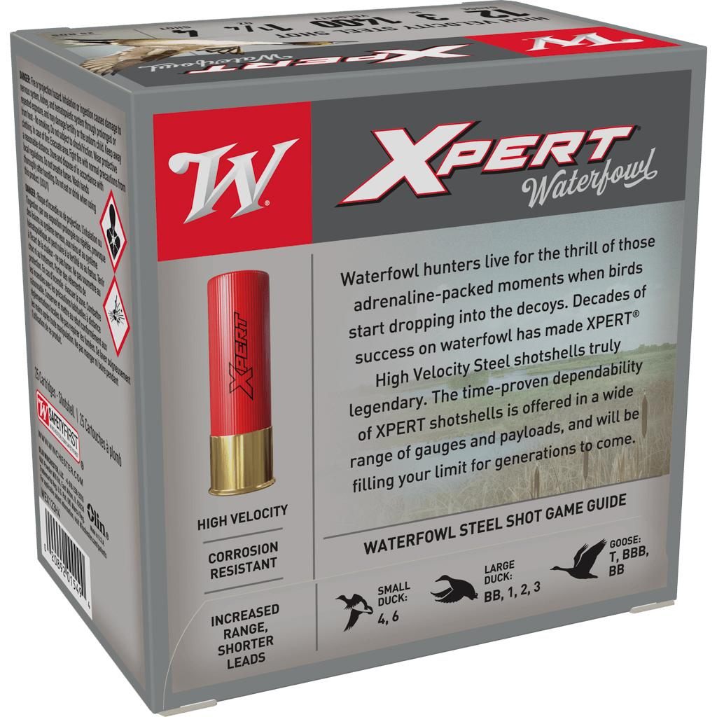 Winchester Ammo WEX123H4 Super X Xpert High Velocity 12 Gauge 3in 1 1/4oz 4
