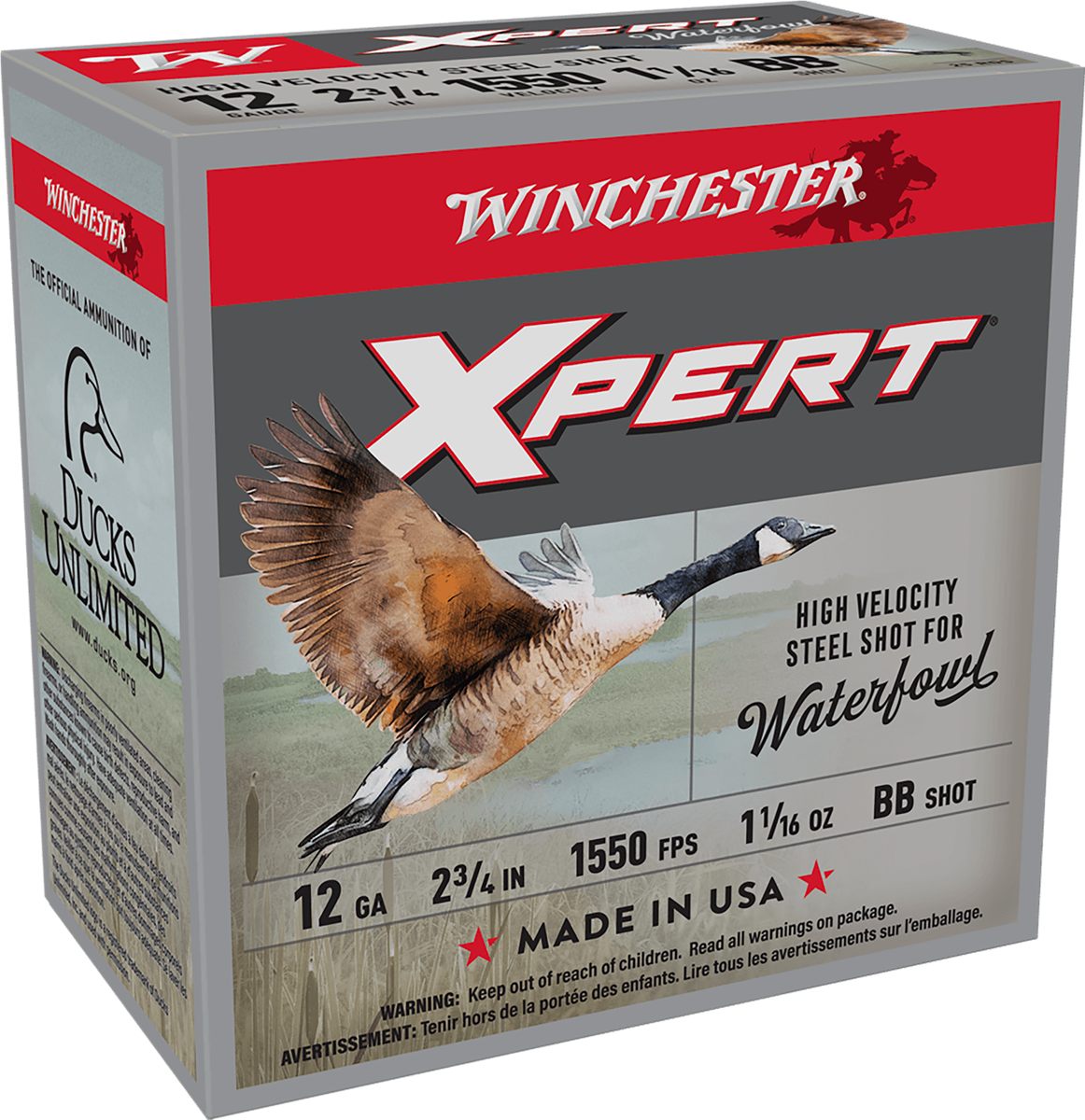 Winchester Ammo WEX12BB Super X Xpert High Velocity 12 Gauge 2.75in 1 1/16o