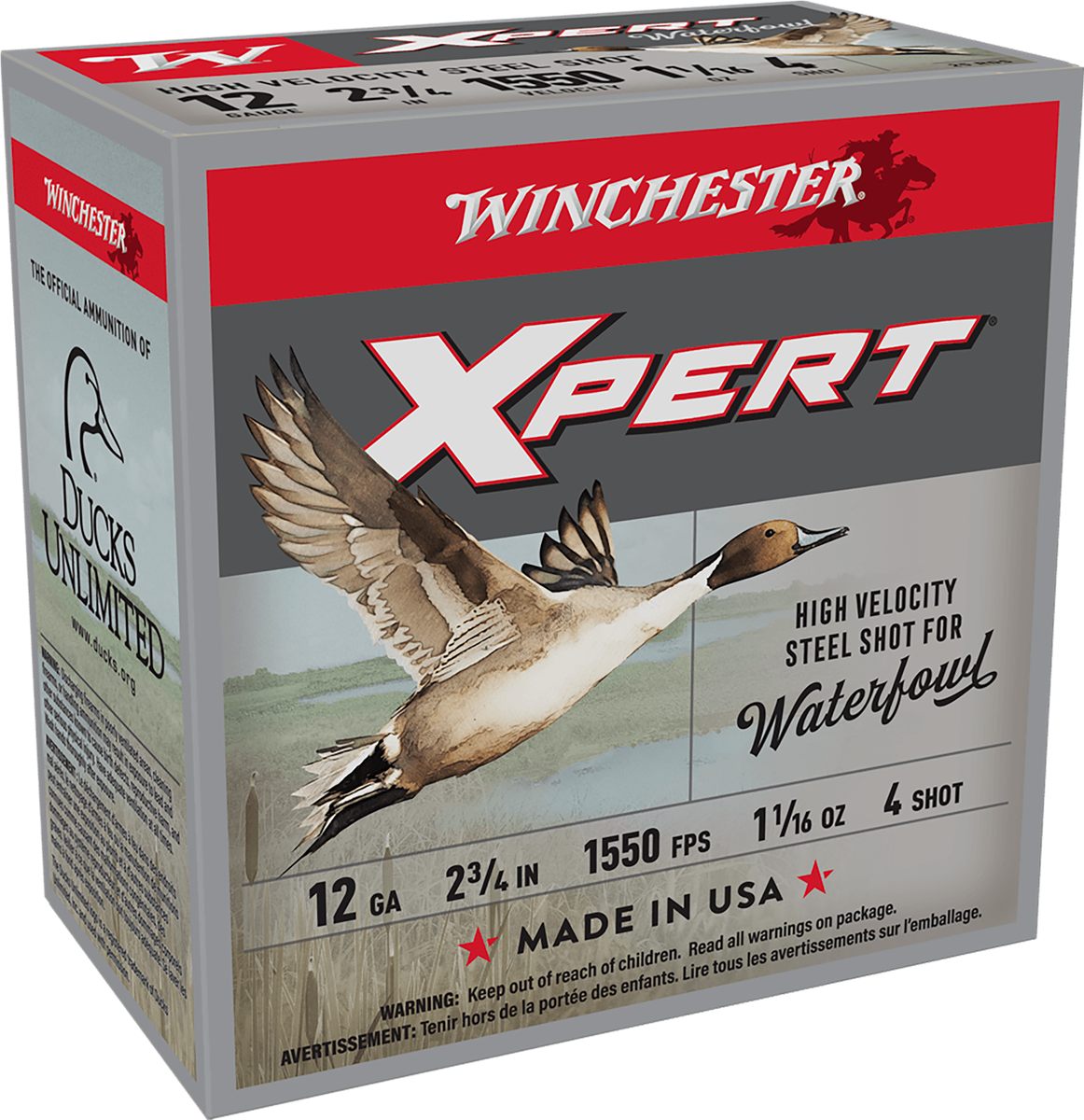 Winchester Ammunition Ammo WEX124 Super X Xpert High Velocity 12 Gauge 2.75