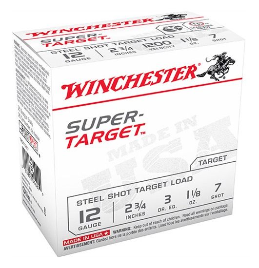Winchester Ammo TRGT12S7 Super-Target 12 Gauge 2.75in 1 1/8oz 7 Shot 25 Per view 3