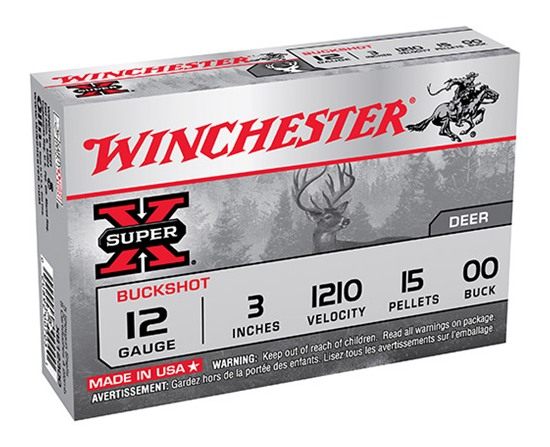 Winchester Ammunition Ammo XB12300VP Super X 12 Gauge 3in 15 Pellets 00 Buc view 2
