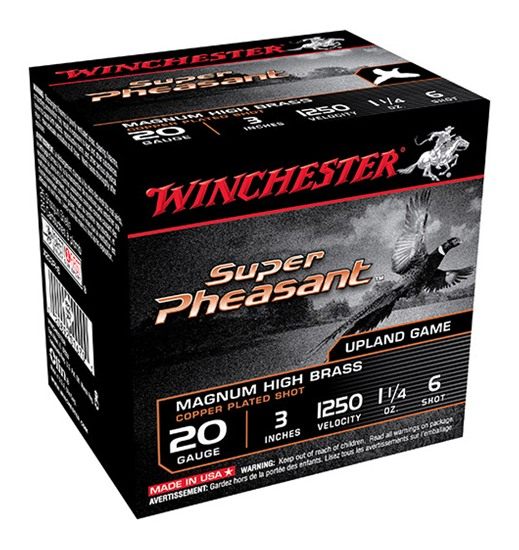 Winchester Ammunition Ammo X203PH6 Super Pheasant Magnum High Brass 20 Gaug view 3