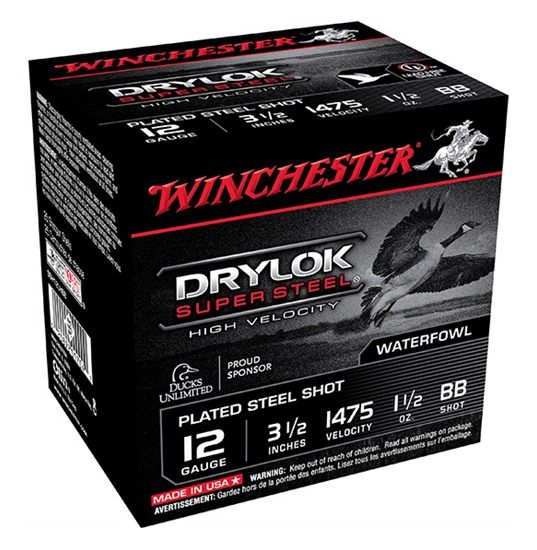 Winchester Ammo SSH12LHBB Drylok Super Steel High Velocity 12 Gauge 3.50in view 2
