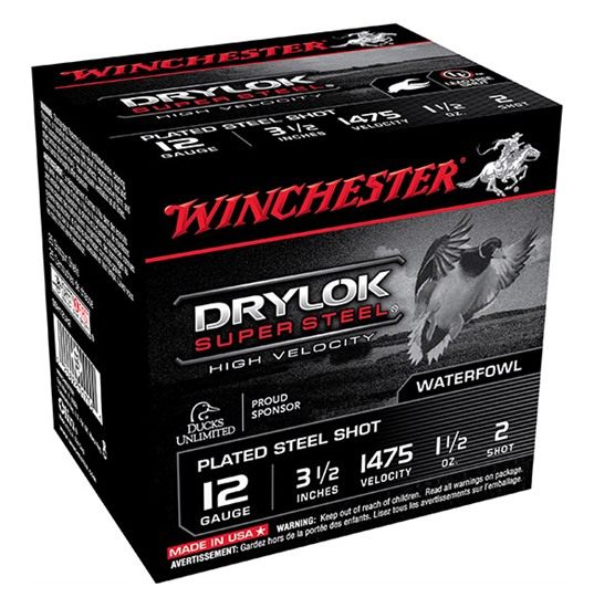 Winchester Ammo SSH12LH2 Drylok Super Steel High Velocity 12 Gauge 3.50in 1 view 2