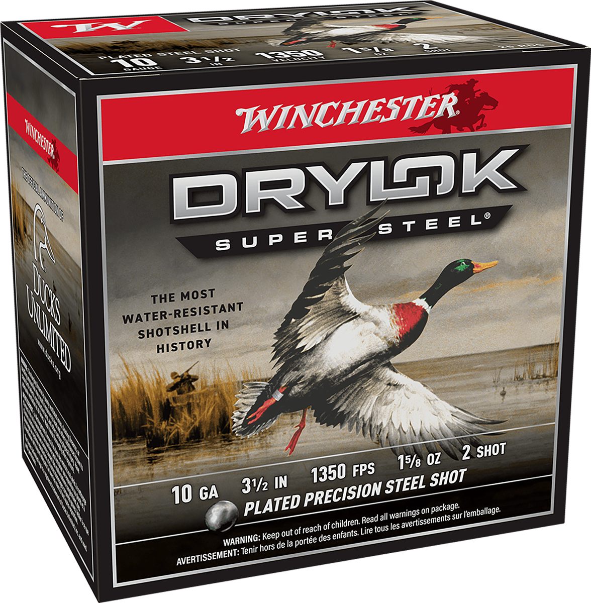 Winchester Ammunition Ammo XSC102 Drylok Super Steel Magnum 10 Gauge 3.50in