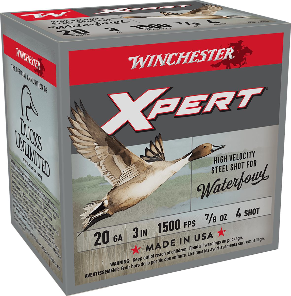 Winchester Ammunition Ammo WEX2034 Super X Xpert High Velocity 20 Gauge 3in