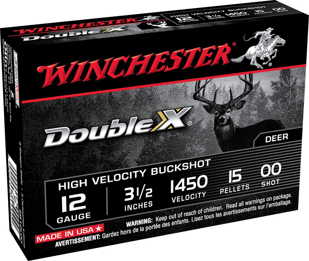 Winchester Ammunition Ammo SB12L00 Double X High Velocity 12 Gauge 3.50in 1