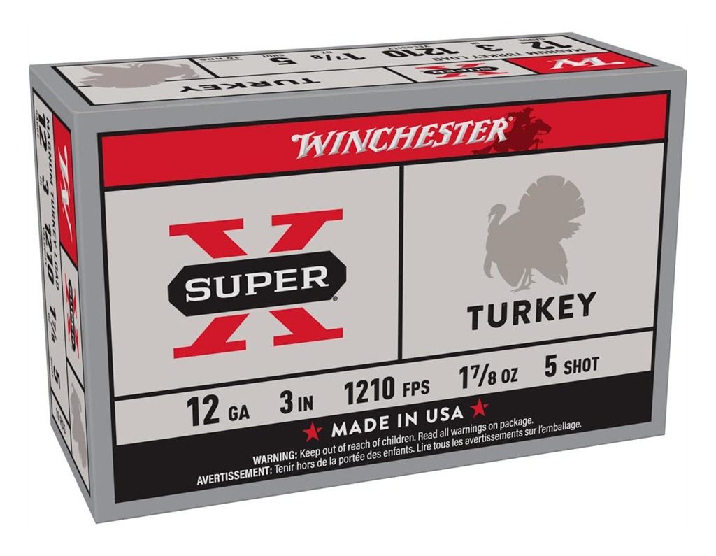 Winchester Ammo X123MT5 Super X Magnum Turkey 12 Gauge 3in 1 7/8oz Copper P view 2