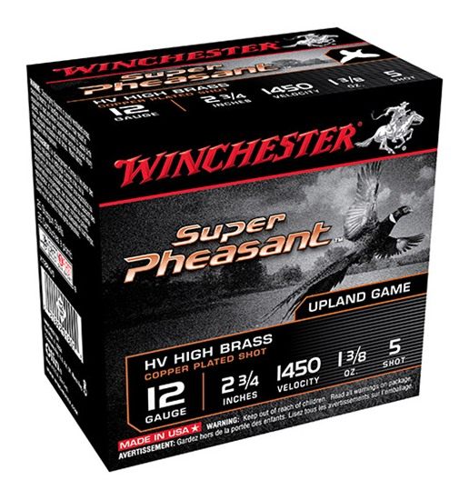 Winchester Ammunition Ammo X12PHV5 Super Pheasant High Velocity Brass 12 Ga view 2
