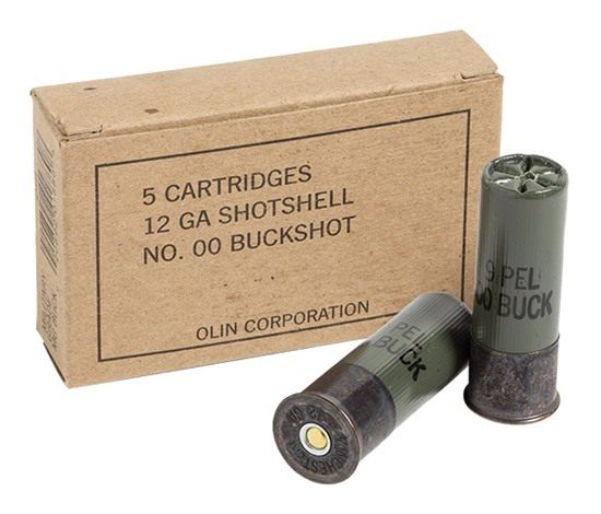 Winchester Ammo Q1544 Military Grade 12 Gauge 2.75in 9 Pellets 00 Buck Shot view 2