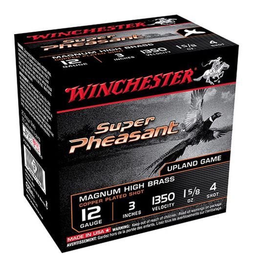 Winchester Ammunition Ammo X123PH4 Super Pheasant Magnum High Brass 12 Gaug view 3
