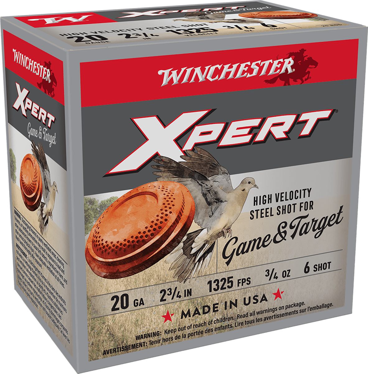 Winchester Ammunition Ammo WE20GT6 Super X Xpert High Velocity 20 Gauge 2.7