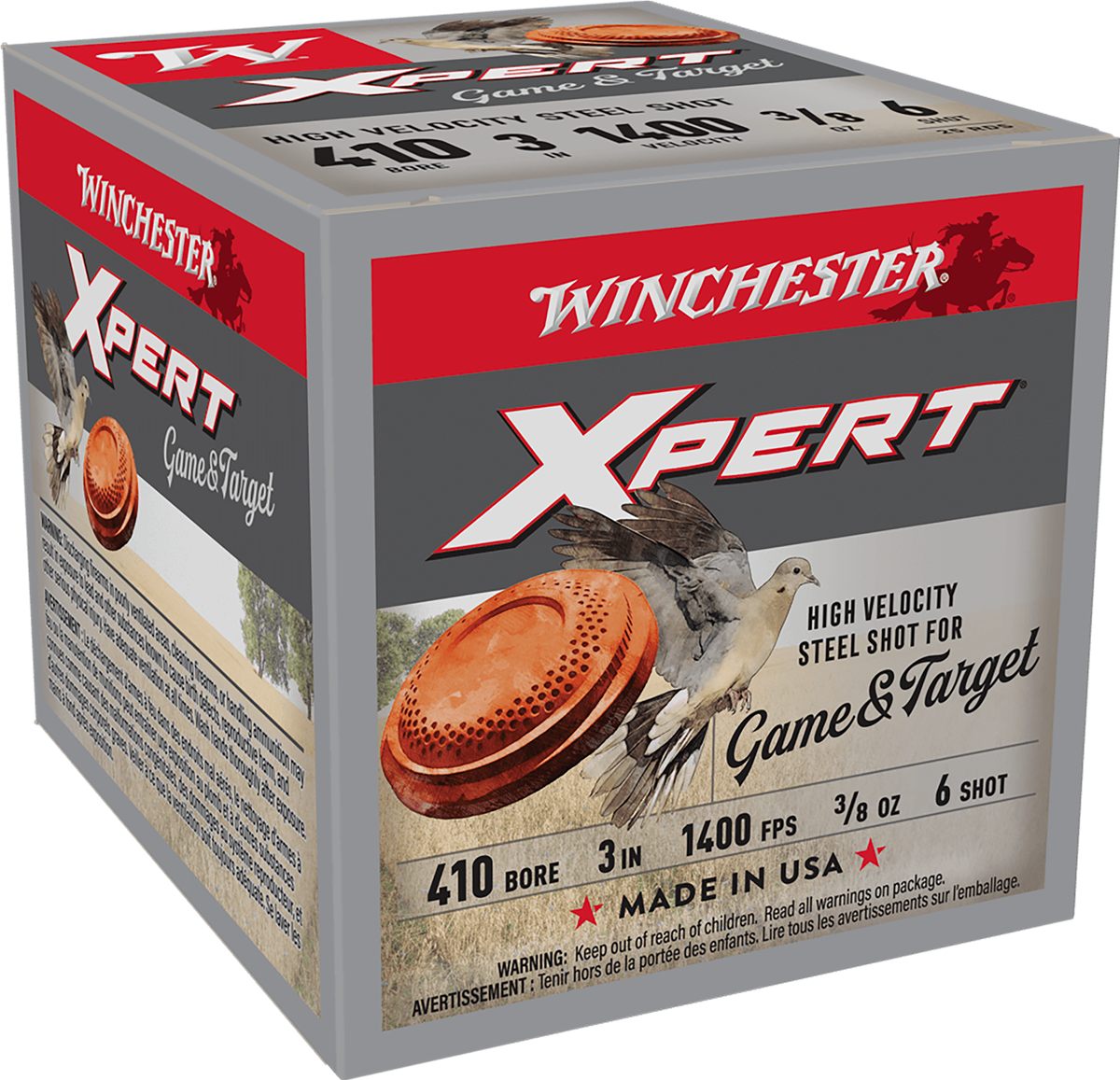 Winchester Ammunition Ammo WE413GT6 Super X Xpert High Velocity 410 Gauge 3