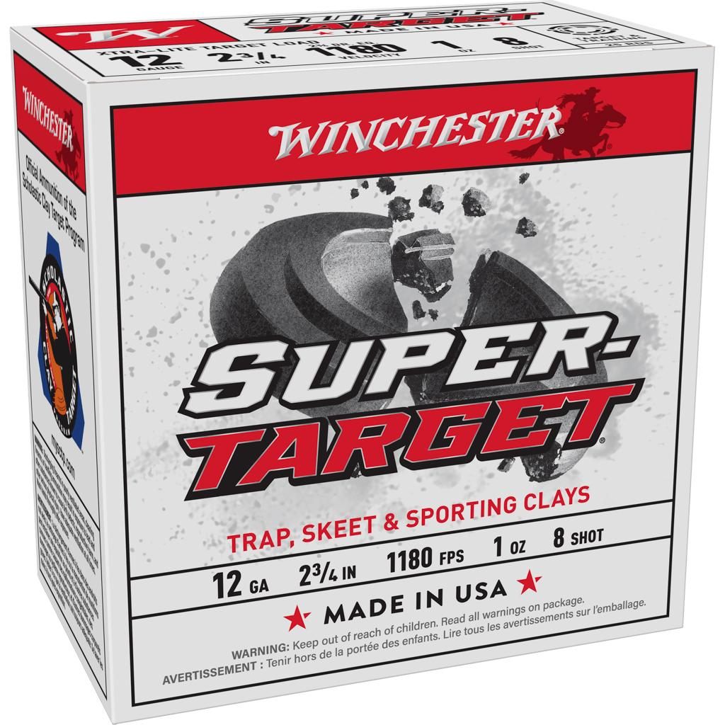 Winchester Ammunition Ammo TRGTL128 Super-Target Xtra-Lite 12 Gauge 2.75in