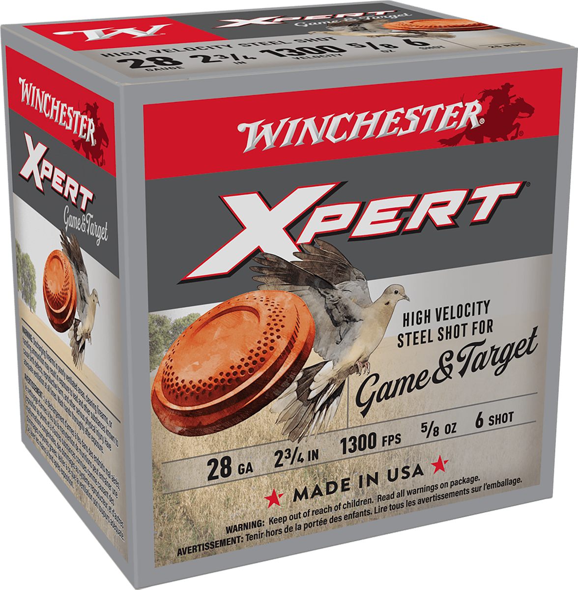 Winchester Ammunition Ammo WE28GT6 Super X Xpert High Velocity 28 Gauge 2.7
