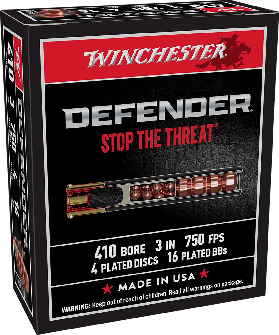 Winchester Ammunition Supreme Elite PDX1 Personal Defense Shotshells .410 g