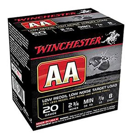 Winchester Ammunition Ammo AA20FL8 Low Recoil 20 Gauge 2.75in 7/8oz 8 Shot view 3