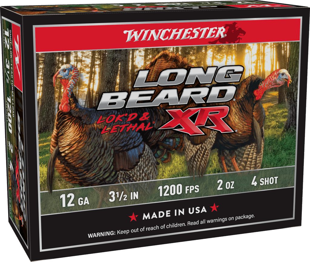 Winchester Ammo STLB12L4 Long Beard XR Shot-Lok 12 Gauge 3.50in 2oz 4 10 Pe view 3