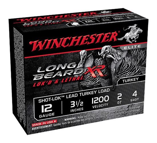 Winchester Ammo STLB12L4 Long Beard XR Shot-Lok 12 Gauge 3.50in 2oz 4 10 Pe view 4