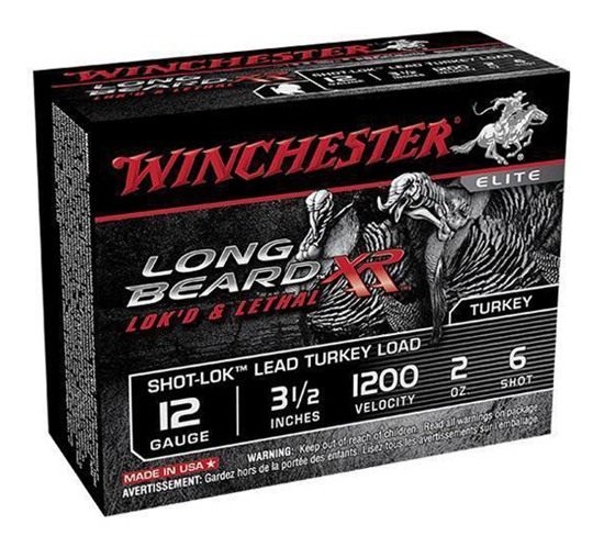Winchester Ammunition Ammo STLB12L6 Long Beard XR Shot-Lok 12 Gauge 3.50in view 4