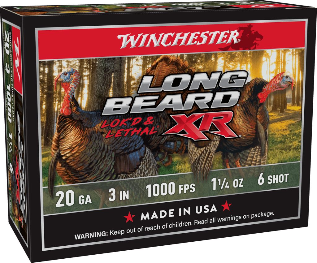 Winchester Ammunition Ammo STLB2036 Long Beard XR Shot-Lok 20 Gauge 3in 1 1 view 3
