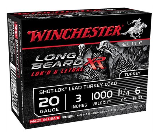 Winchester Ammunition Ammo STLB2036 Long Beard XR Shot-Lok 20 Gauge 3in 1 1 view 4