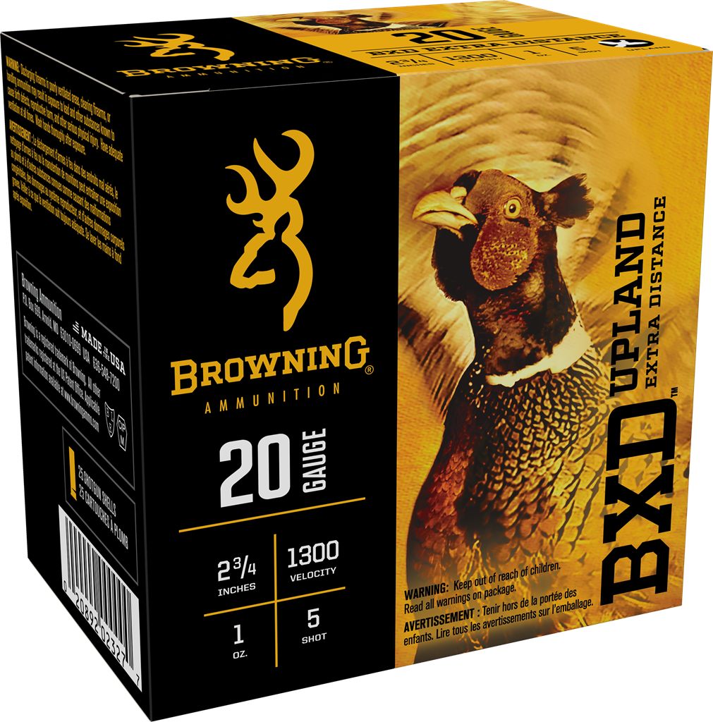 Browning Ammunition Ammo B193512025 BXD Upland 20 Gauge 2.75in 1oz 5 Shot 2