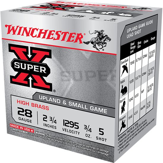 Winchester Ammunition Ammo X285 Super X Heavy Game Load High Brass 28 Gauge view 3