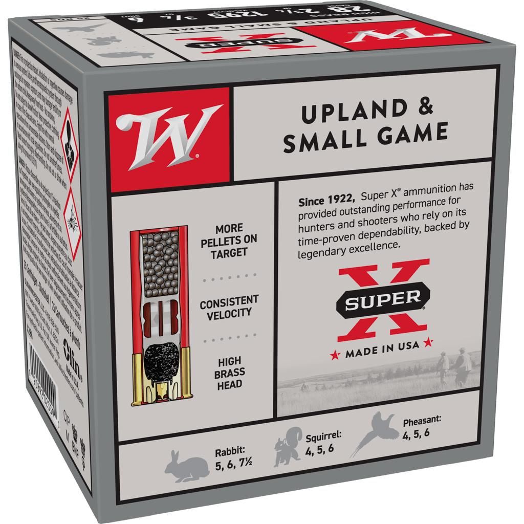 Winchester Ammunition Ammo X286 Super X Heavy Game Load High Brass 28 Gauge view 2