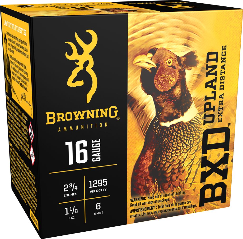 Browning Ammunition Ammo B193511626 BXD Upland 16 Gauge 2.75in 1 1/8oz 6 Sh