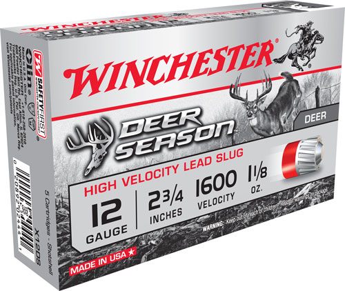 Winchester Ammunition Ammo X12DS Deer Season High Velocity 12 Gauge 2.75in view 4
