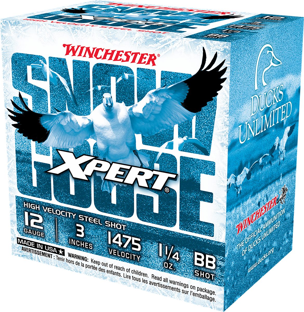 Winchester Ammunition Ammo WXS123BB Xpert Snow Goose High Velocity 12 Gauge