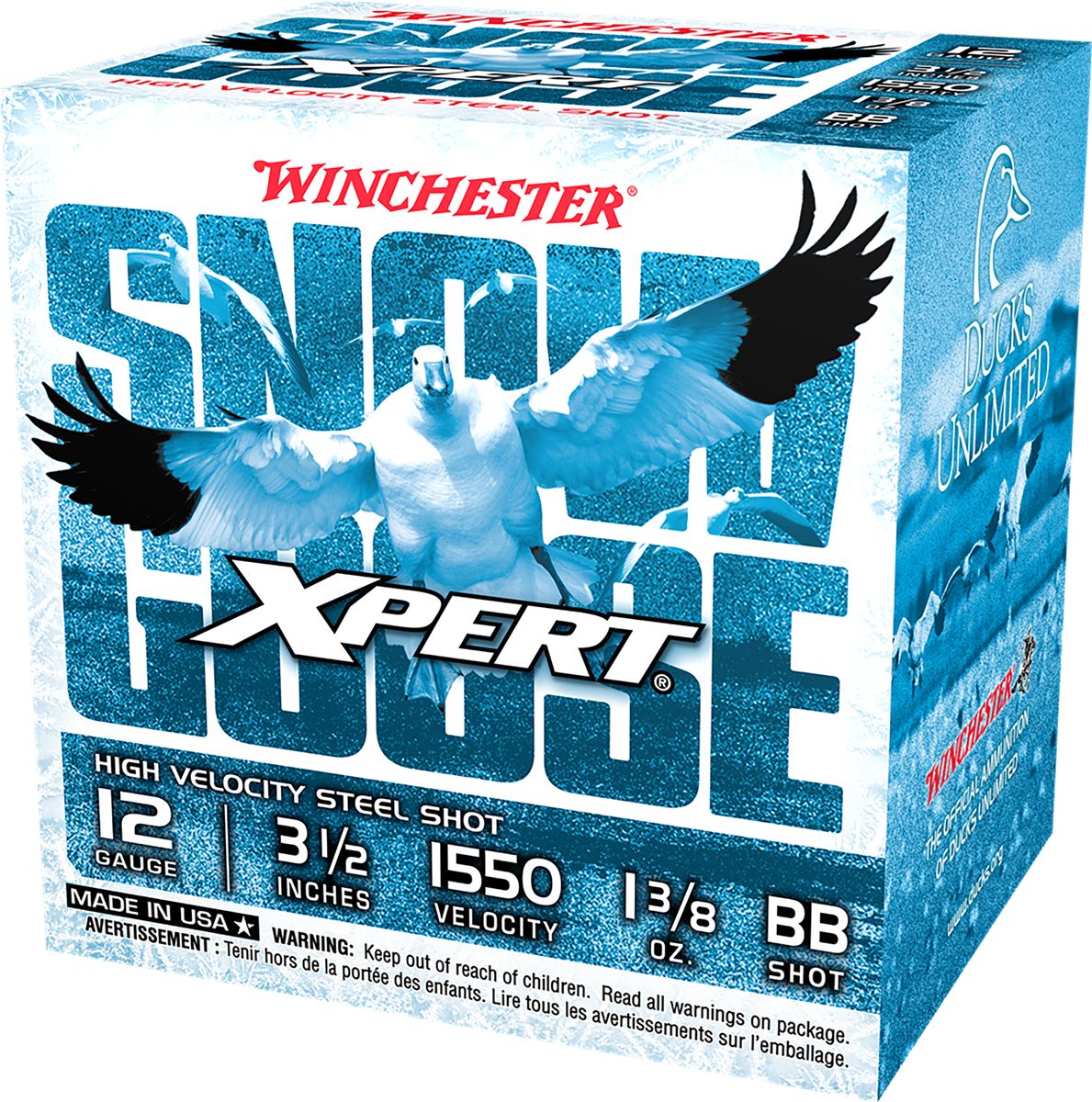 Winchester Ammunition Ammo WXS12LBB Xpert Snow Goose High Velocity 12 Gauge