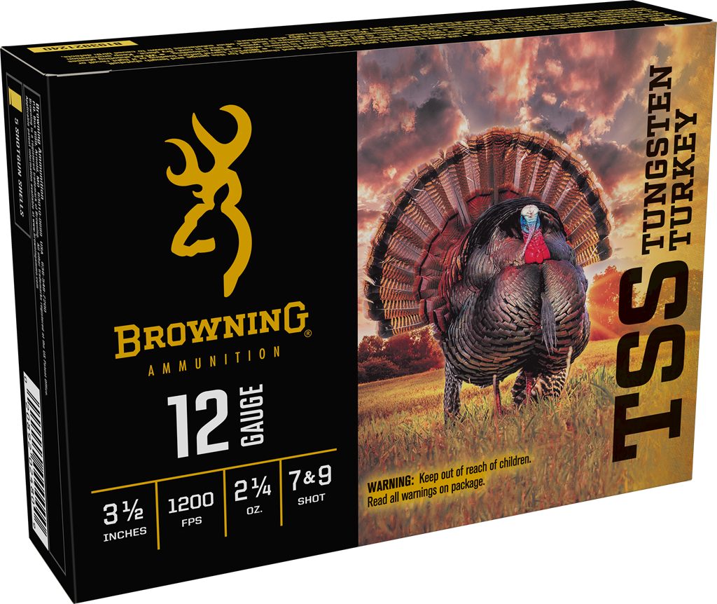 Browning Ammunition Ammo B193921240 TSS Tungsten Turkey 12 Gauge 3.50in 2 1