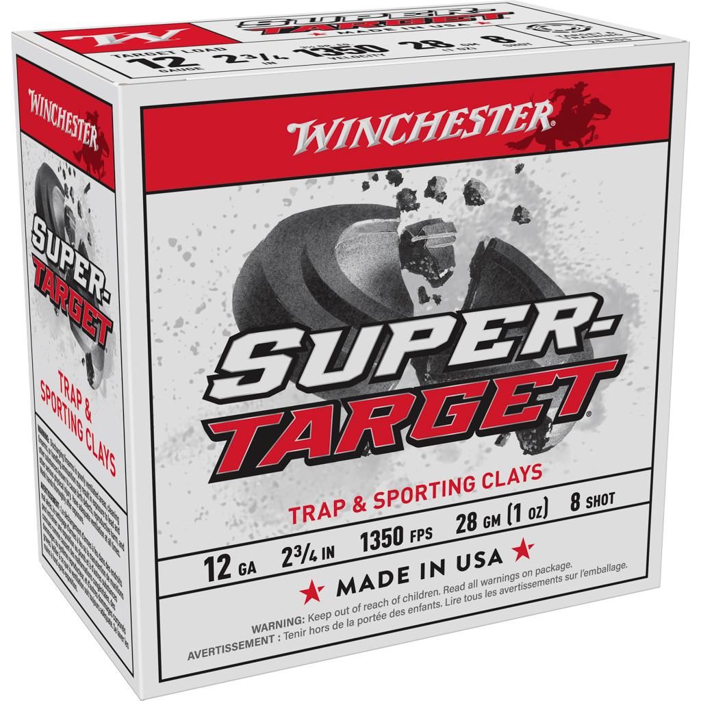Winchester Ammunition Ammo TRGT13508 Super-Target Light 12 Gauge 2.75in 1oz