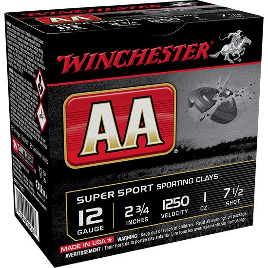 Winchester Ammunition Ammo AASC12507 Super Sport Clay 12 Gauge 2.75in 1oz 7 view 2