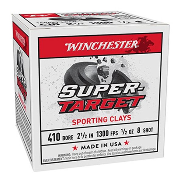 Winchester Ammunition Super-Target Shotshells 410ga 2-1/2in 1/2oz 1300 fps view 3