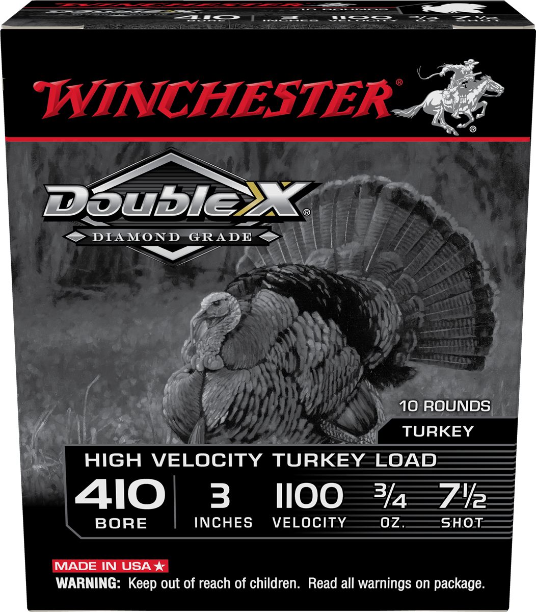 Winchester Ammunition Ammo STH4137 Double X Diamond Grade 410 Gauge 3in 3/4