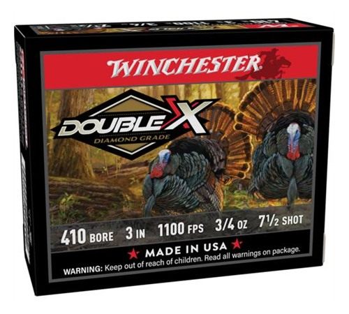 Winchester Ammunition Ammo STH4137 Double X Diamond Grade 410 Gauge 3in 3/4 view 4
